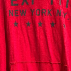 Express Bold Red Hoodie